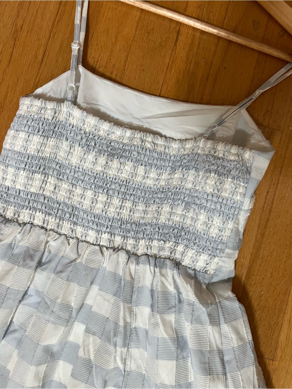 Caroline Constas Blue and White Gingham Sundress - Picture 4 of 8